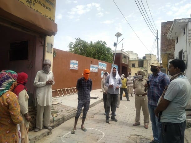 according to Government rules the poor families distribute without any payment free  wheat